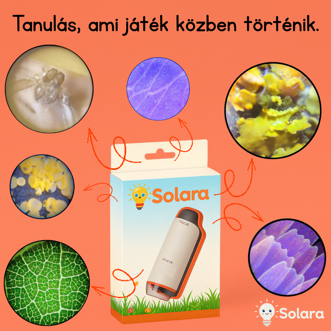 Solara™ – Mini Felfedező Mikroszkóp