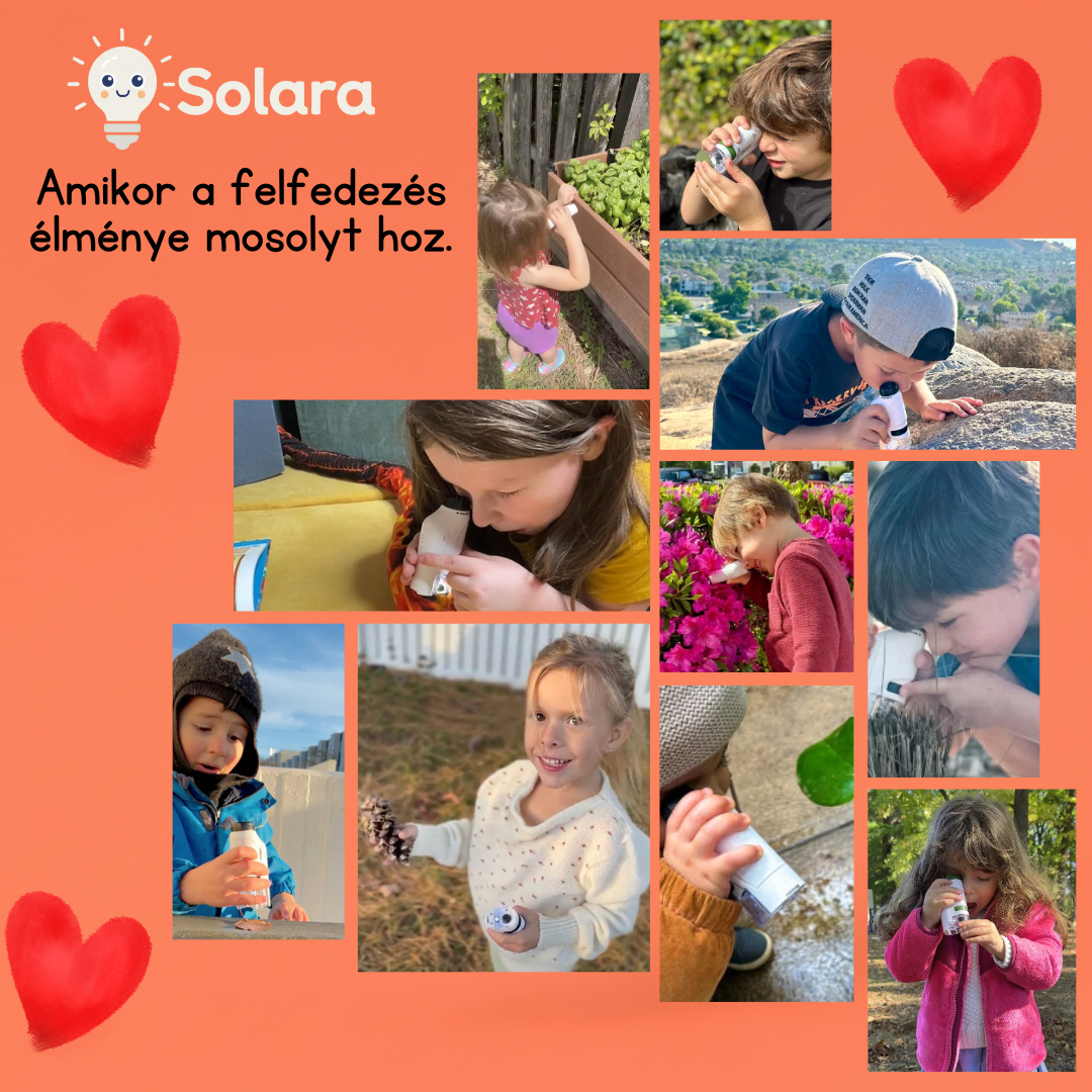 Solara™ – Mini Felfedező Mikroszkóp