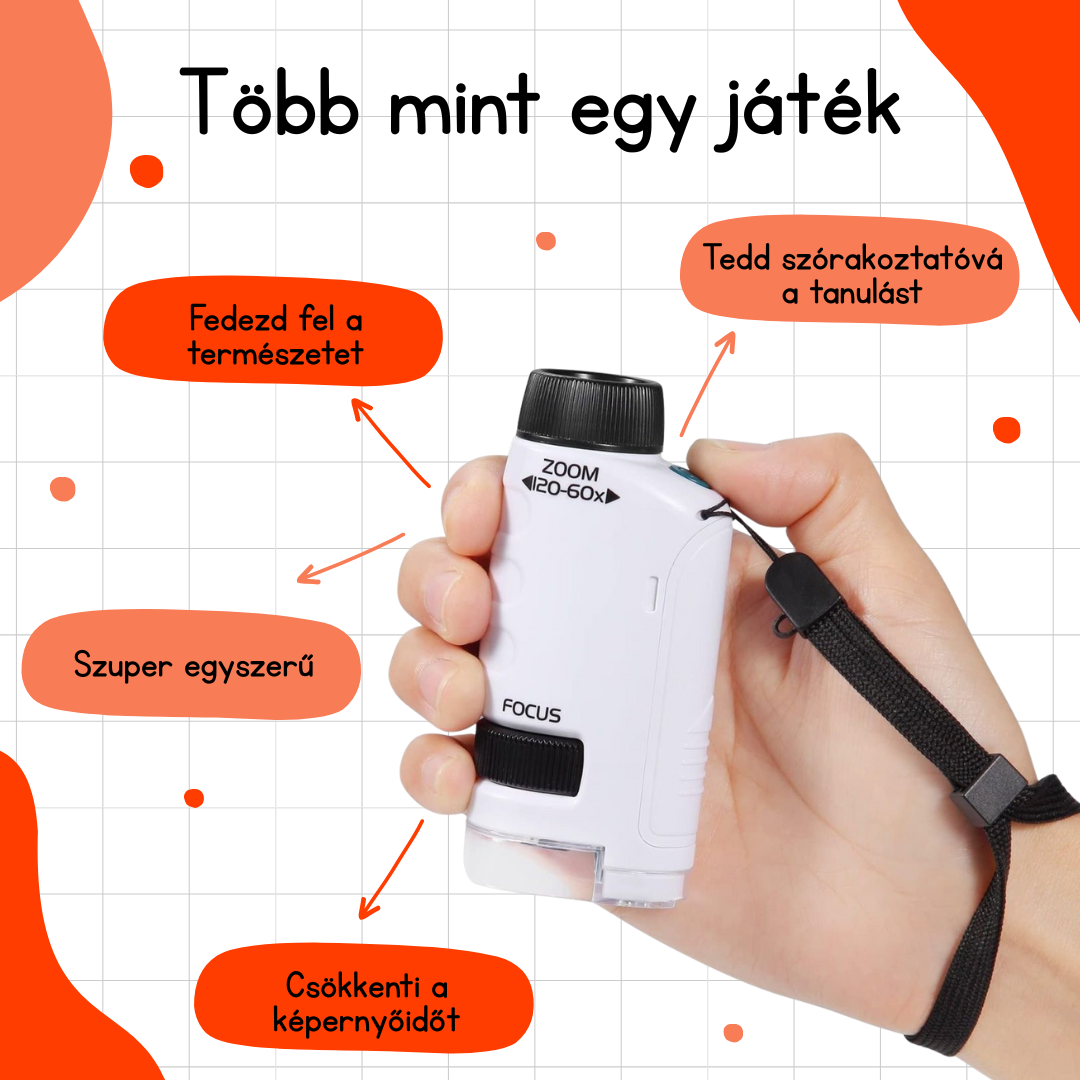 Solara™ – Mini Felfedező Mikroszkóp